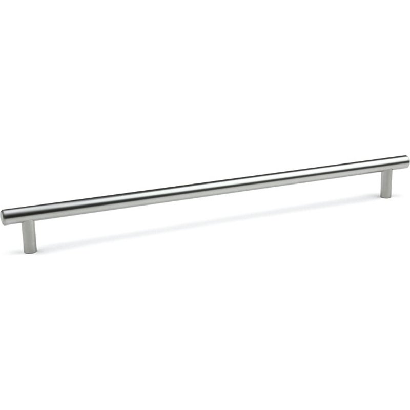 Poignée de meuble barre de traction 320/360 chrome mat + vis