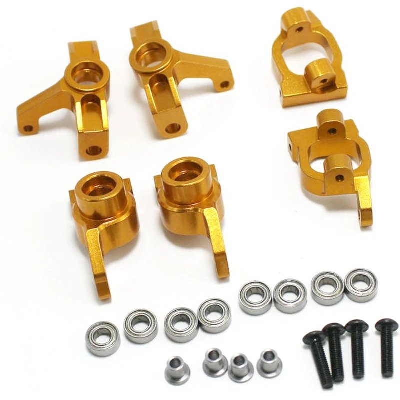 1/14 Siège De Direction De Mise À Niveau En Métal Siège De Roue Arrière Siège C Pour Wltoys 144001 Pièces De Voiture Rc-Générique