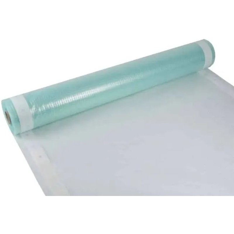 Bâche de protection armée, 1,5m x 46m avec Bord Cloué