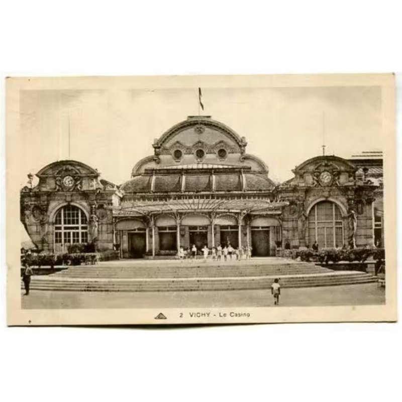 Carte Postale Ancienne - Le Casino - Vichy - Allier - 03 -