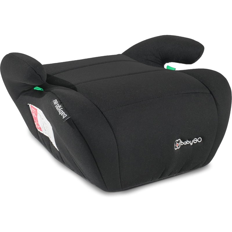 Nouvelhorizonstore-Babygo Rehausseur De Siège Booster Selon La Nouvelle Norme I-Size - Rehausseur De Siège Enfant - Siège Auto Pour Enfant (125-150 Cm) - Noir