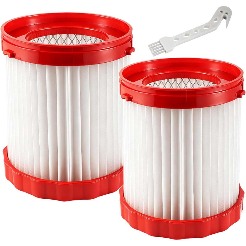 NouvelHorizonstore-Accessoires de filtration compatibles avec l'aspirateur eau et poussière Bosch GAS 18V 10 L, filtre de rechange GAS18V-3/GAS18V-10L VF320H, filtre Hepa (2 pièces)