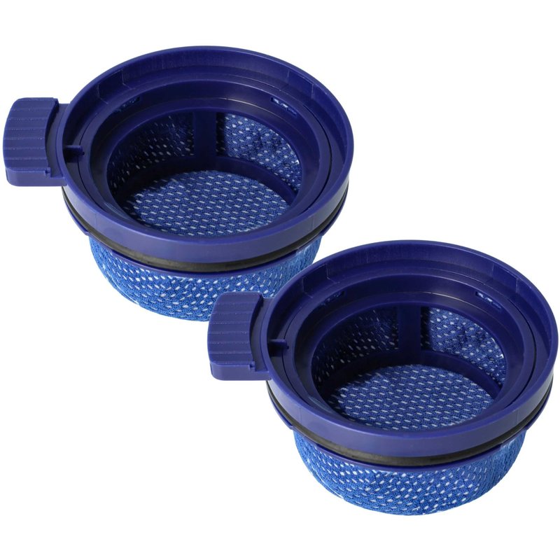 vhbw 2x Filtre compatible avec Samsung VS20B95973B/EV, VS20B95973B/EU, VS20B95973B/SA, VS20B95973B/GE aspirateur - filtre de sortie d'air, bleu