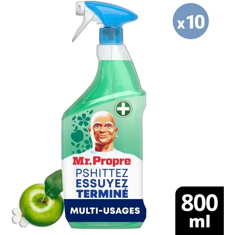 PACK M. PROPRE SPRAY FLASH PROPRETÉ AB POMME 800ML