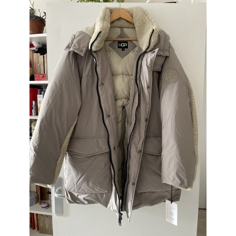 Ugg Parka En Duvet Eamon In Cobble Grey, Taille M, Polyester
