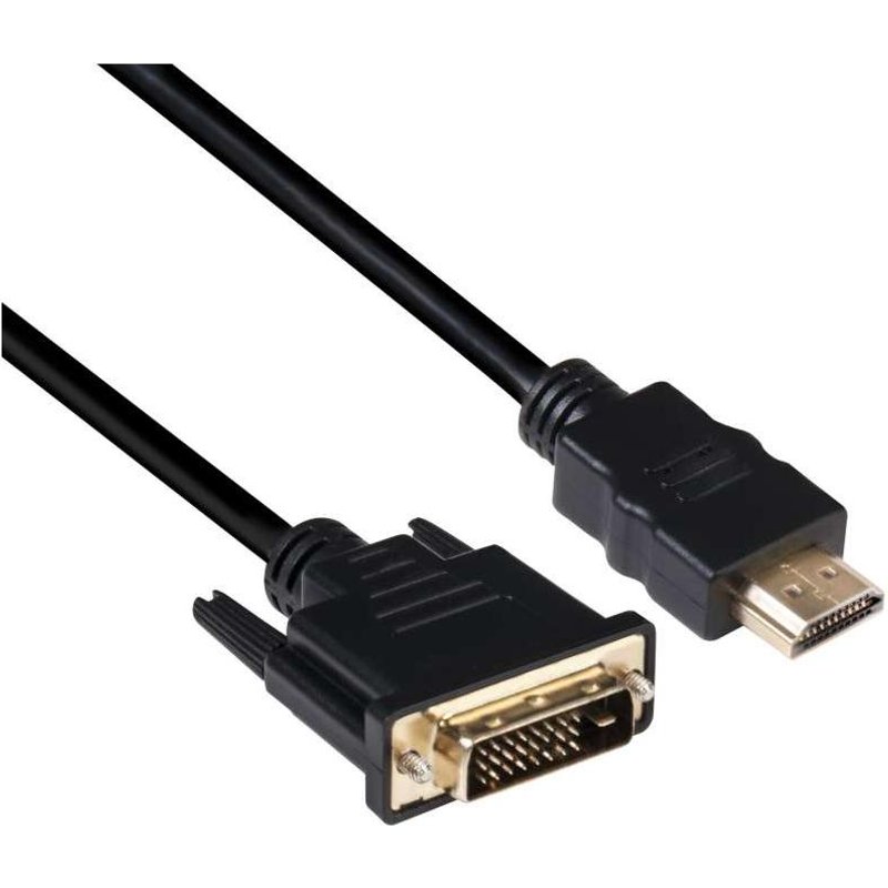 CLUB3D DVI to HDMI 1.4 Cable M/M 2m/ 6.56ft Bidirectional