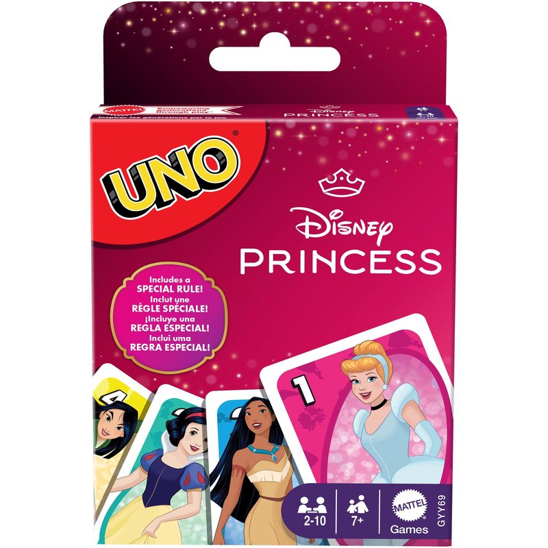 Games Gyy69 Jeu De Société Uno Princess Jeu De Cartes Dépouillement