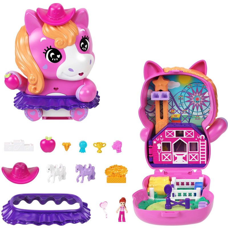 Polly Pocket - Coffret Poney Rodéo