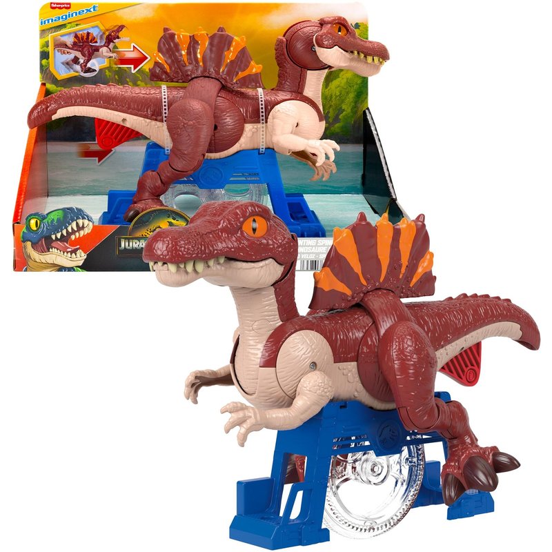 Fisher-Price Imaginext Jurassic World Rebirth Sprinting Spinosaurus Figure