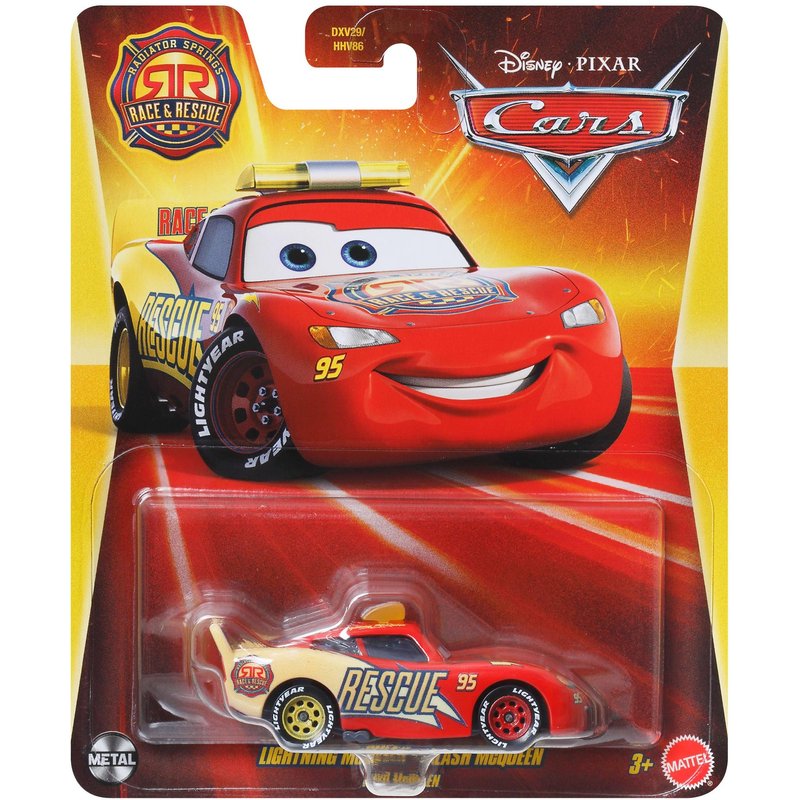 Disney Pixar Cars Disney And Pixar Cars Radiator Springs Race & Rescue Lightning Mcqueen