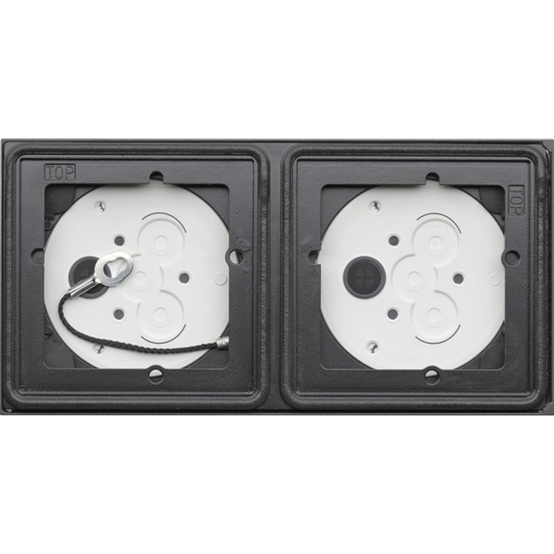 GIRA 5502910 accessoire de système d'interphone Boîtier de montage de surface