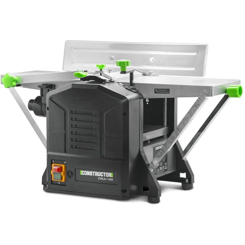 Rabot dégauchisseuse 1250W - 204mm - Constructor