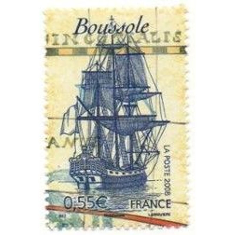 Lot 3 Timbres Oblitérés "Voiliers