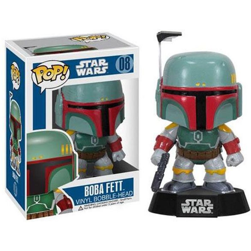 Figurine Pop - Star Wars Classique - Boba Fett - Funko Pop N°8