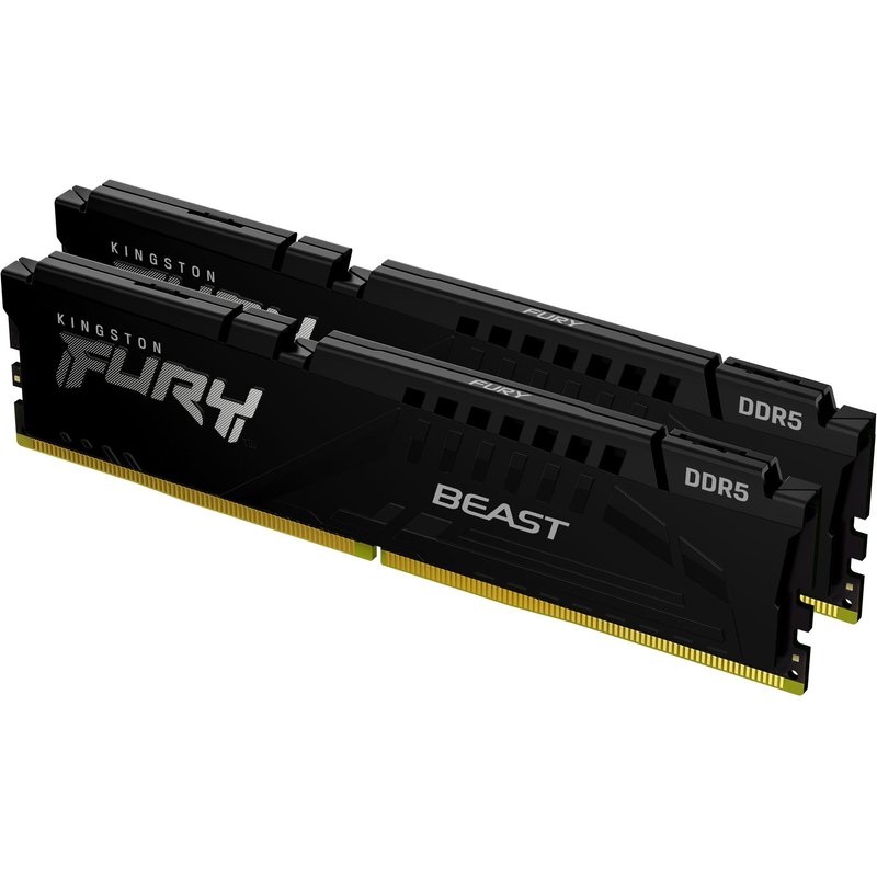 Kingston Technology FURY Beast 64 Go 6000 MT/s DDR5 CL30 DIMM (Kits de 2) Black EXPO