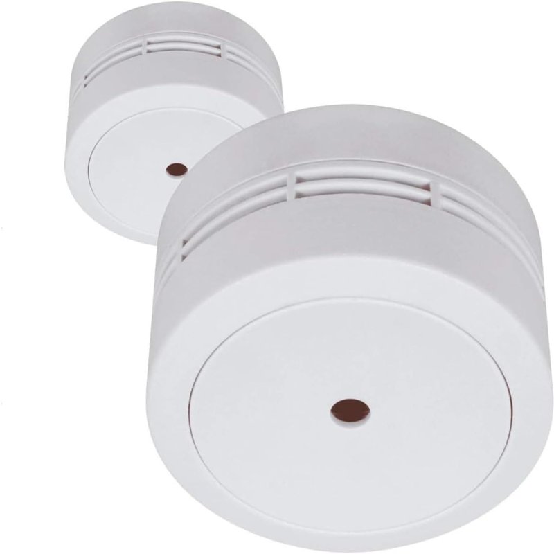 ELRO FS7810 Détecteur de Fumée Compact Design 2-Pack - avec Batterie de 10 Ans- 10 Ans de Garantie