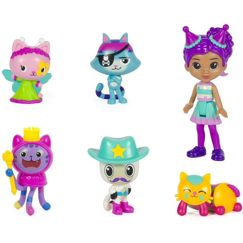 Gabby's Dollhouse COFFRET DE FIGURINES DELUXE CELEBRATION Gabby et la Maison Magique