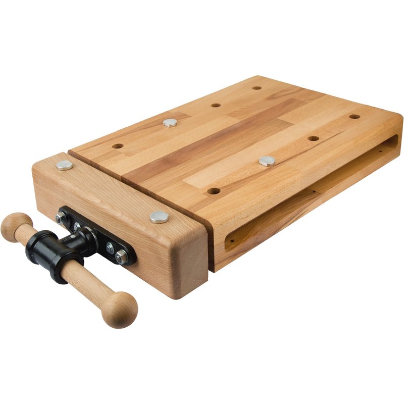 Plan de travail compact avec étau 770 mm ? Plateau hêtre massif 80 mm