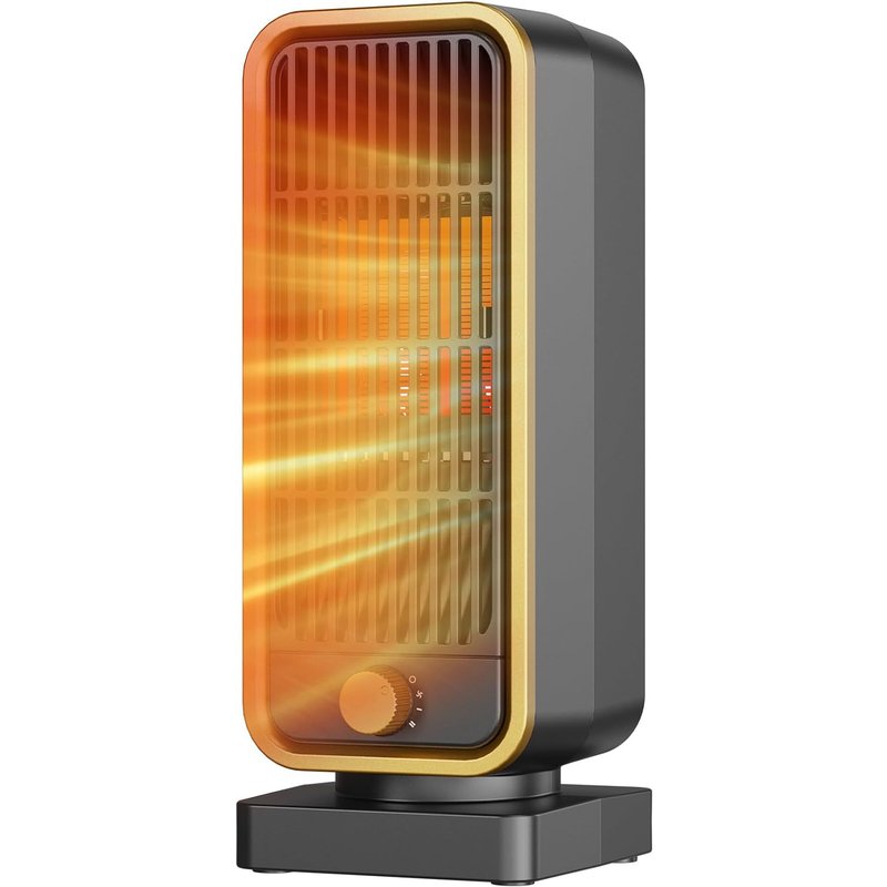 Radiateur soufflant Fitabok portable 900 W Noir