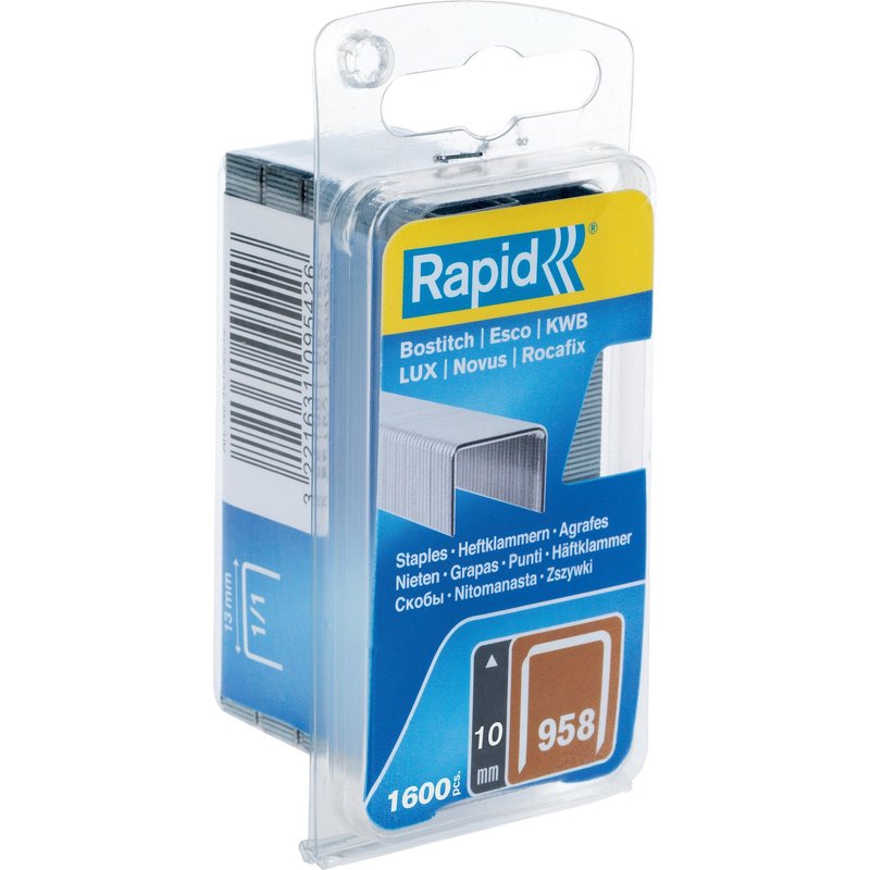 Rapid 40109543 agrafe Pack d'agrafes 1600 agrafes
