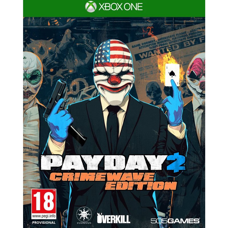 Payday 2: Crimewave Edition, Xbox One Standard Anglais