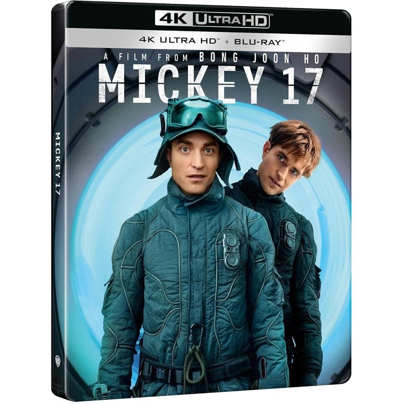 Mickey 17 (2025) (Blu Ray 4k Ultra Hd) (Steelbook)