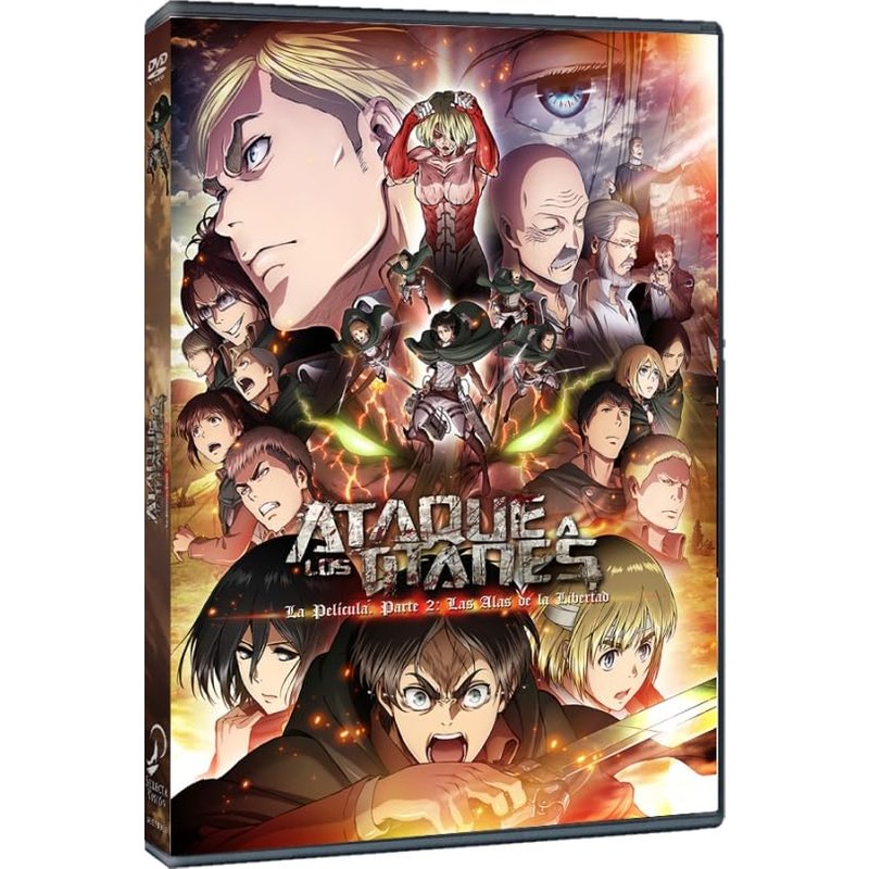 L'attaque Des Titans Shingeki No Kyojin Kôhen Jiyû No Tsubasa (Attack On Titan Part Ii: Wings Of Freedom) (Dvd)