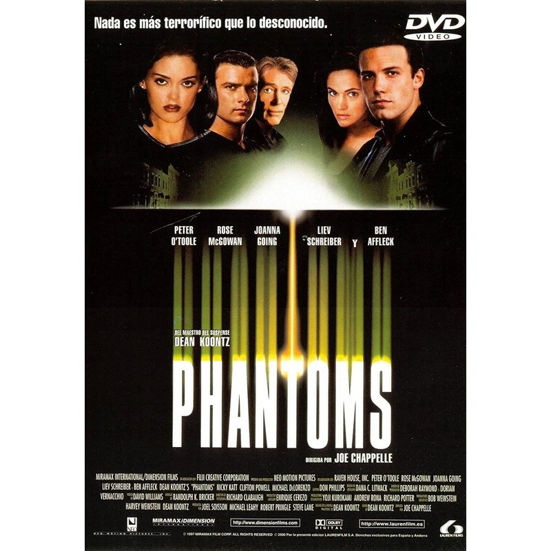 Phantoms (1998) (Dvd)