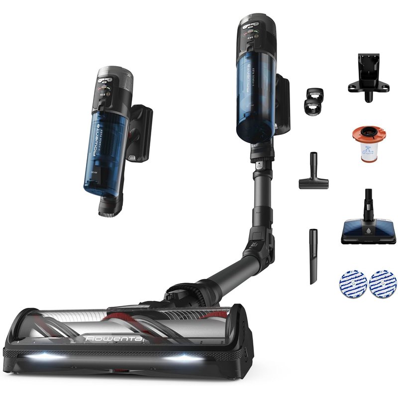 Aspirateur balai sans fil 2-en-1 haute puissance 380 W