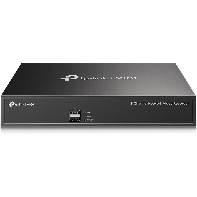 TP-Link VIGI NVR1008H Enregistreur vidéo sur réseau 1U Noir