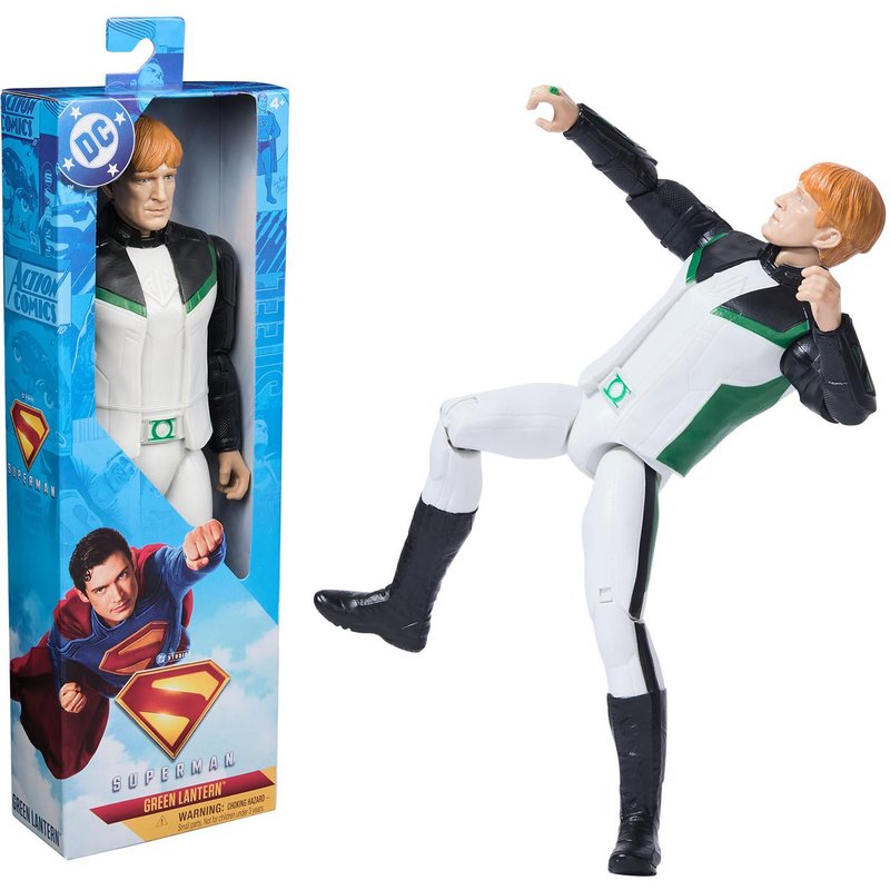 DC Comics, SUPERMAN, Figurine articulée Green Lantern de 30 cm, jouets créatifs pour garçons et filles à partir de 4 ans