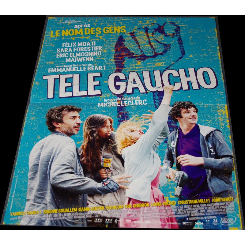 Affiche De Cinema Originale 60 X 40 Tele Gaucho