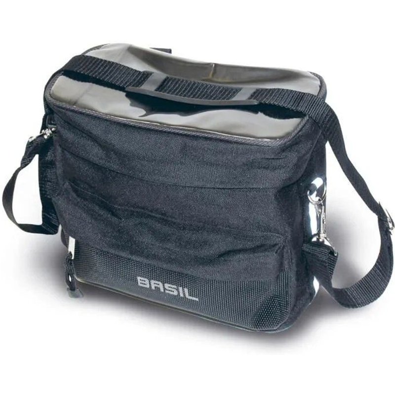 Sacoche de cintre vélo Basil Mali noir 8L