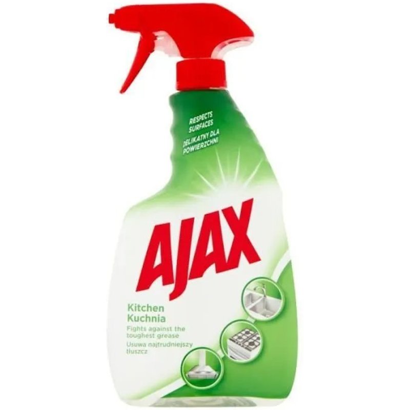 Ajax Spray Pour Nettoyer La Cuisine 750ml