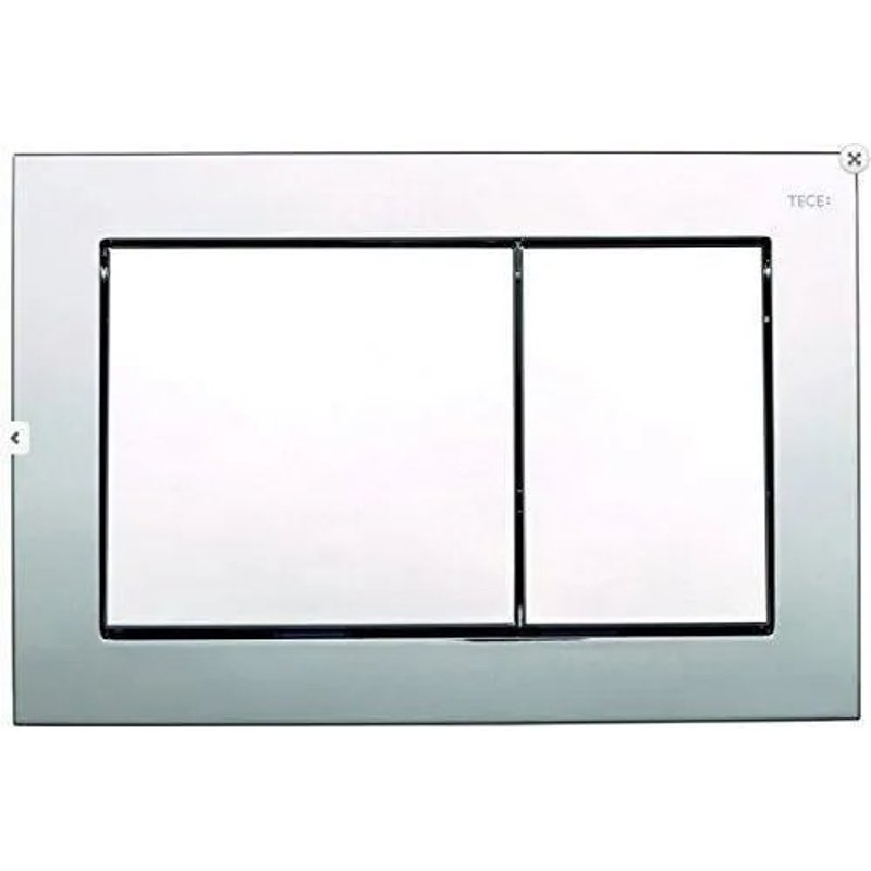 Plaque de déclenchement WC - TECE - 9.240.701 - Chrome brillant - Métal - 1 pièce