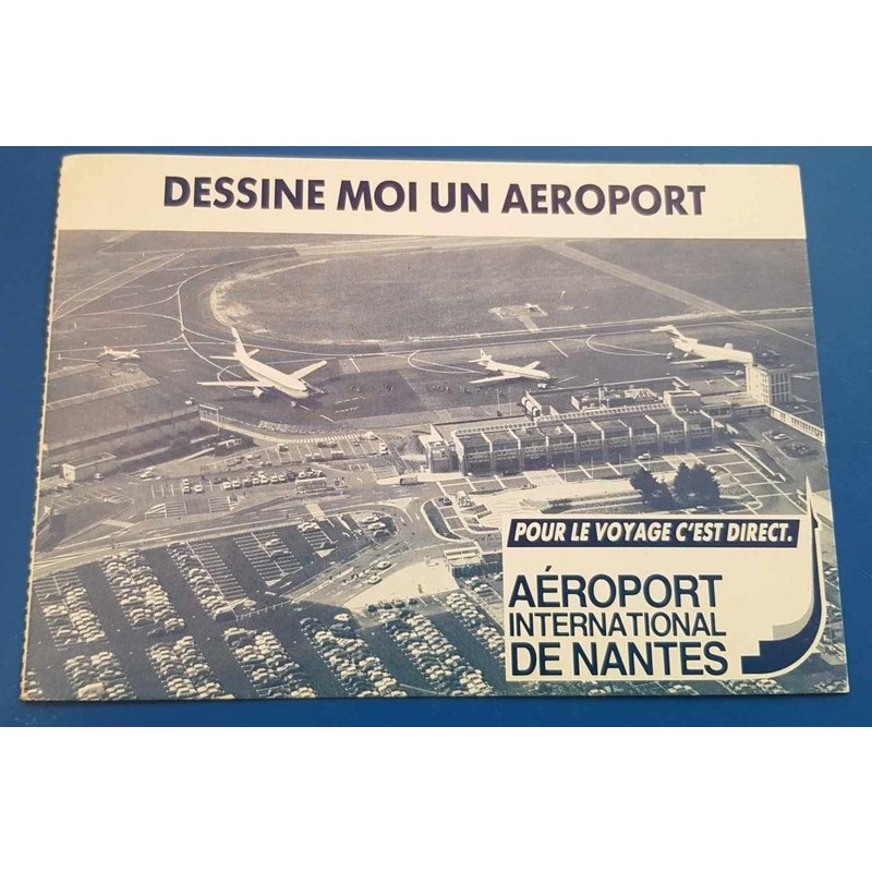 Carte Publicitaire Aéroport International De Nantes