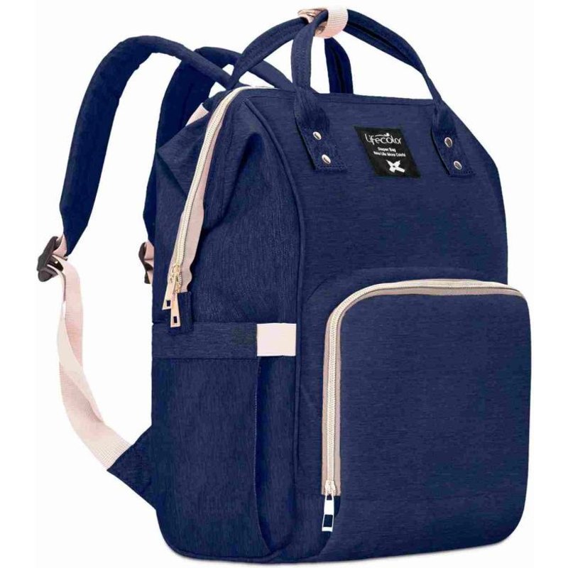 Sac À Langer Bleu Herzberg Hg03206-Blu