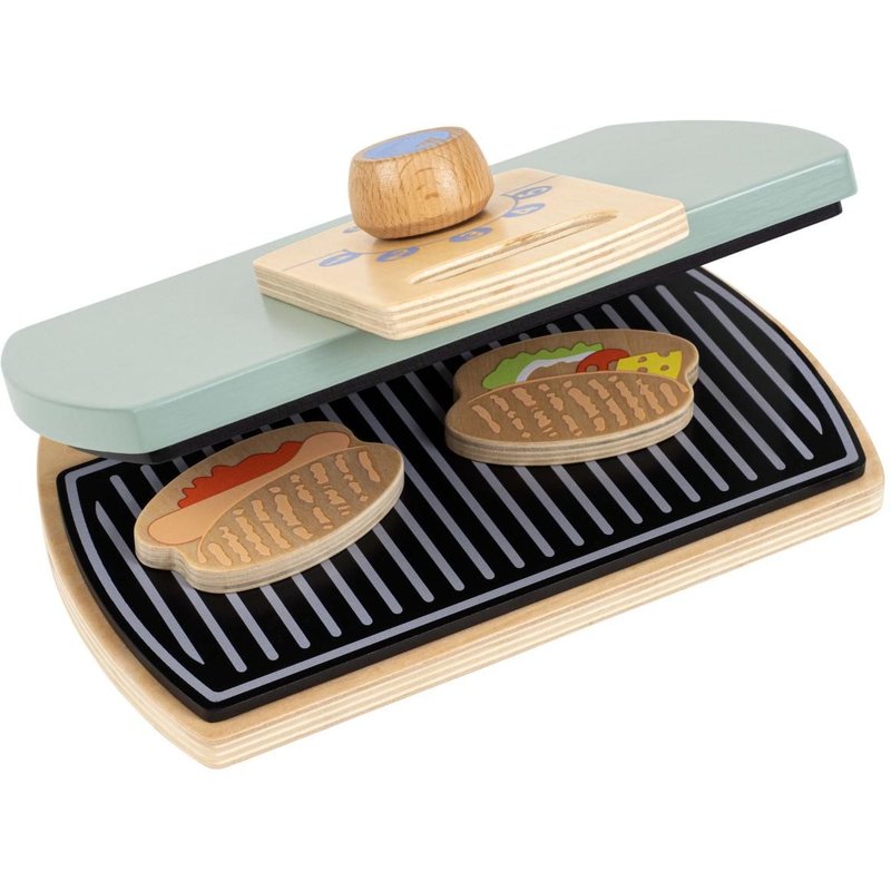 Jeu D'imitation - Le Barbecue En Bois - Jeu Montessori