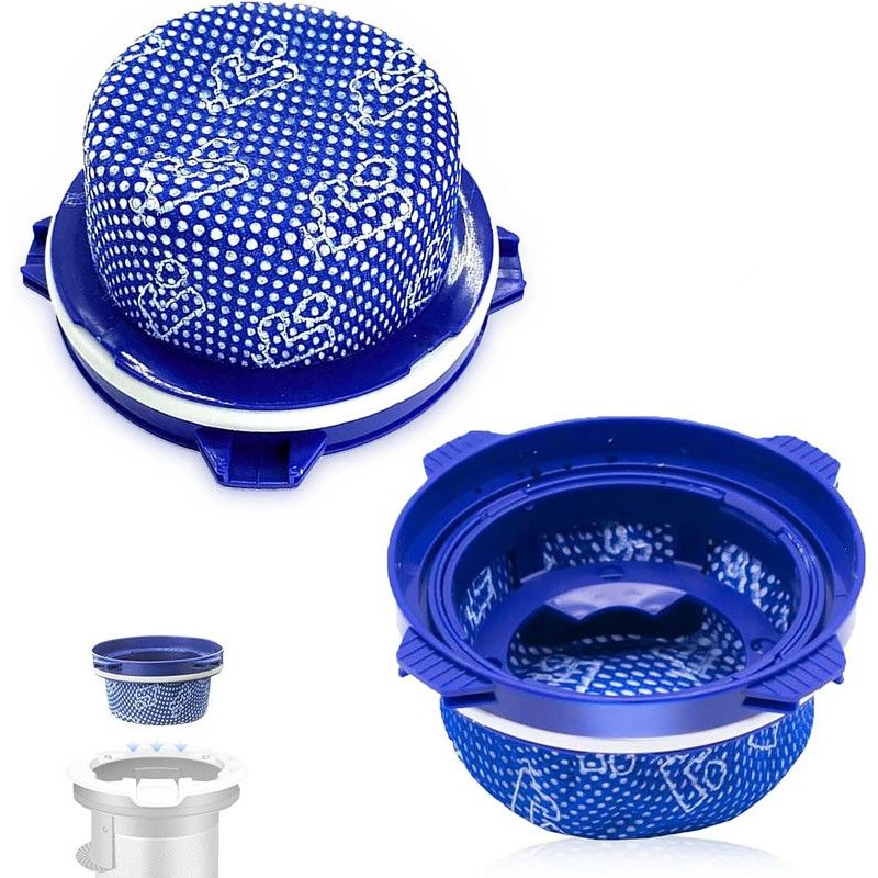 Filtres pour Samsung Jet 75 Aspirateur, Micro Filtre pour Samsung 90, 70, 75+, 60, VS9000RL Aspirateur, Numéro de Pièce : DJ97-03090A - 2PC