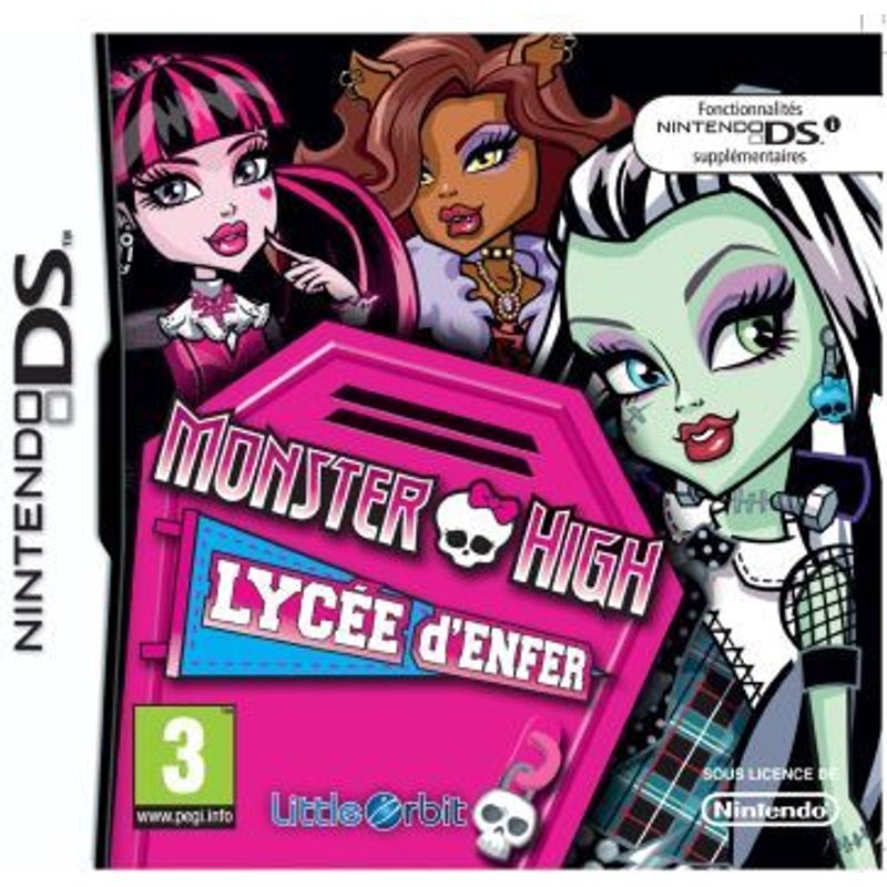Monster High : Lycée d'enfer Nintendo DS