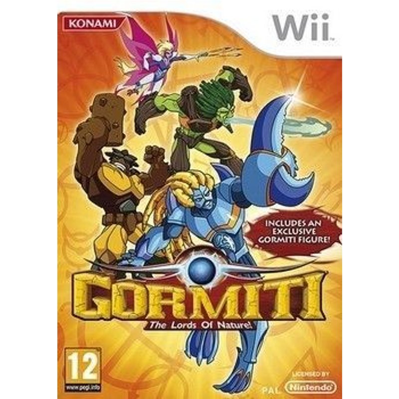Gormiti - The Lords Of Nature + Figurine Wii