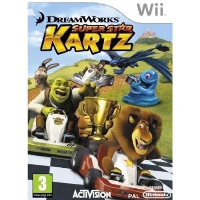 Dreamworks Super Star Kartz Wii