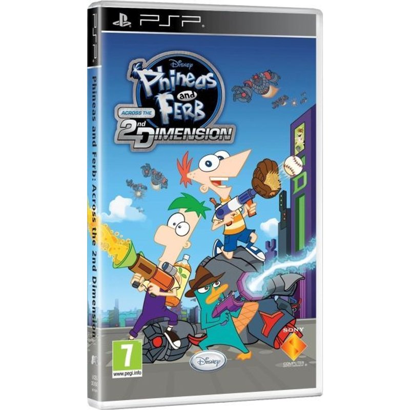Phineas & Ferb - Voyage Dans La 2ème Dimension PSP