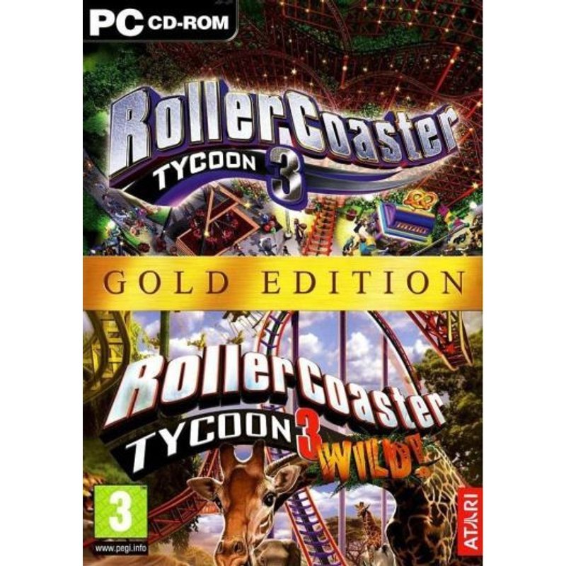Roller Coaster Tycoon 3 - Gold Edition PC