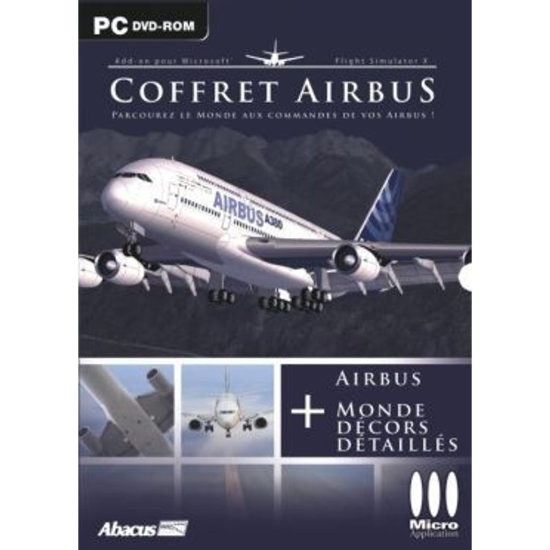 Flight Simulator X (10) : Coffret Airbus (Add-On) Pc