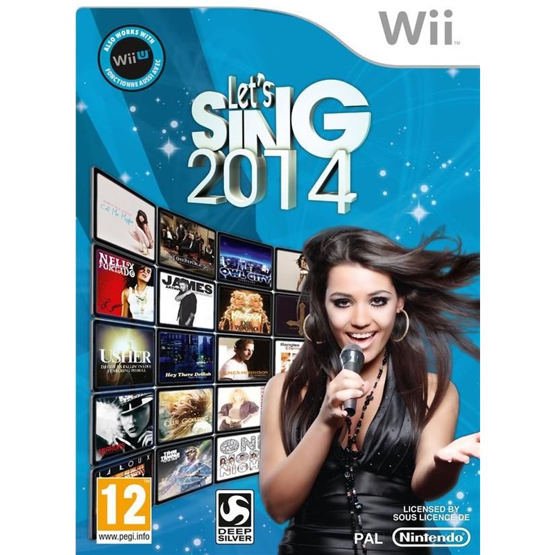 Let's sing 2014 Wii