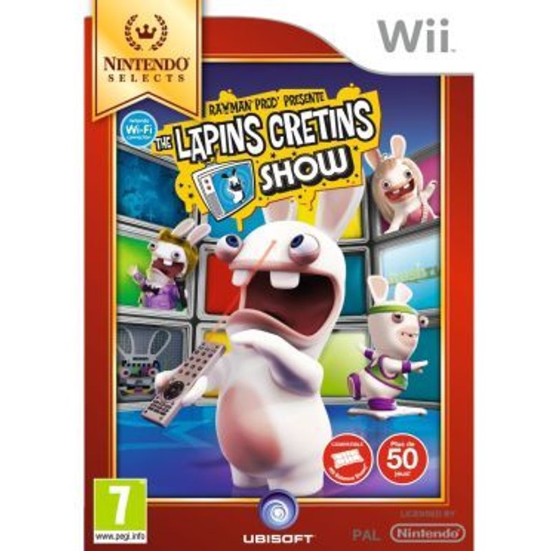Lapins cretins show Wii