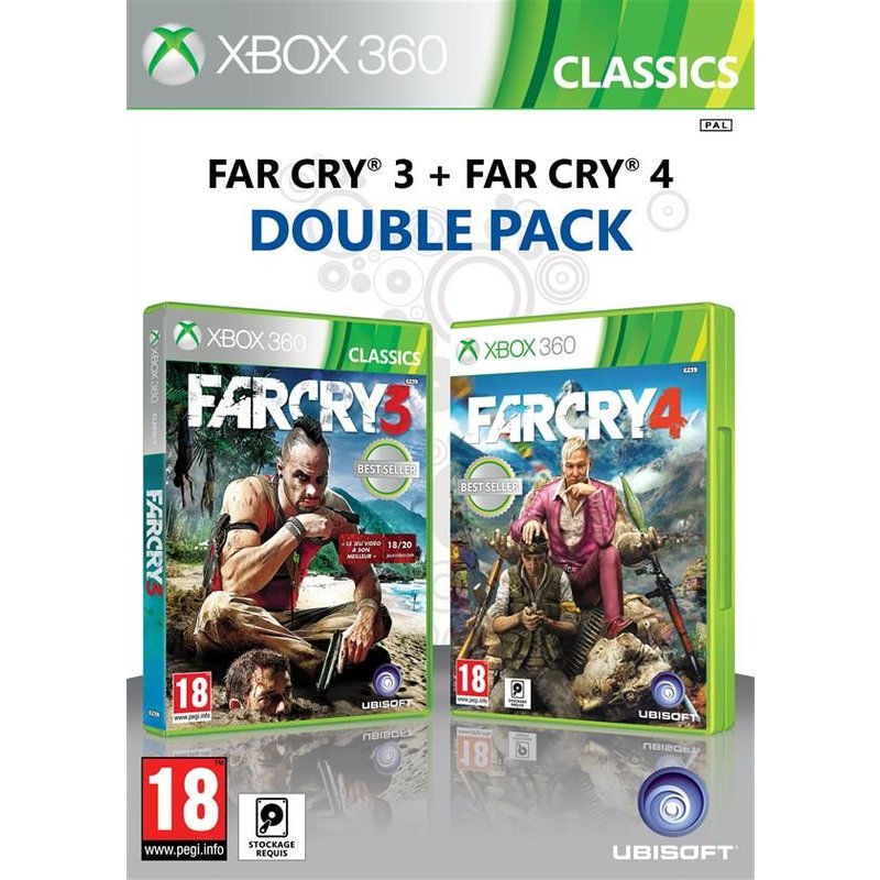 Compil Far Cry 3 + 4 Xbox 360