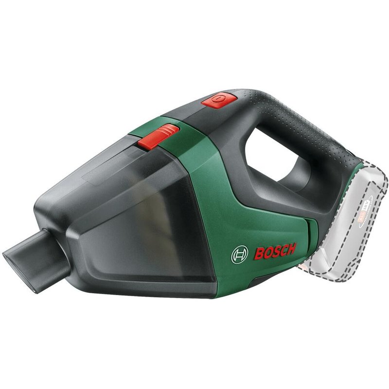 Bosch UniversalVac 18 - Aspirateur - Aspirateur à main - sans sac - sans fil - sans batterie, sans chargeur