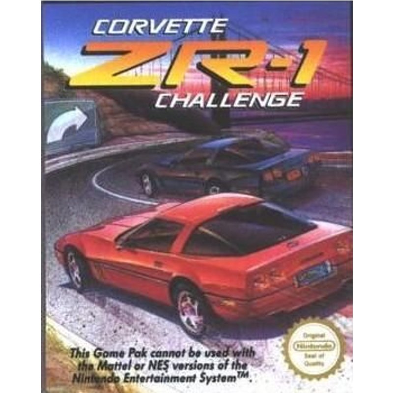 Corvette Zr-1 Challenge Nintendo Nes